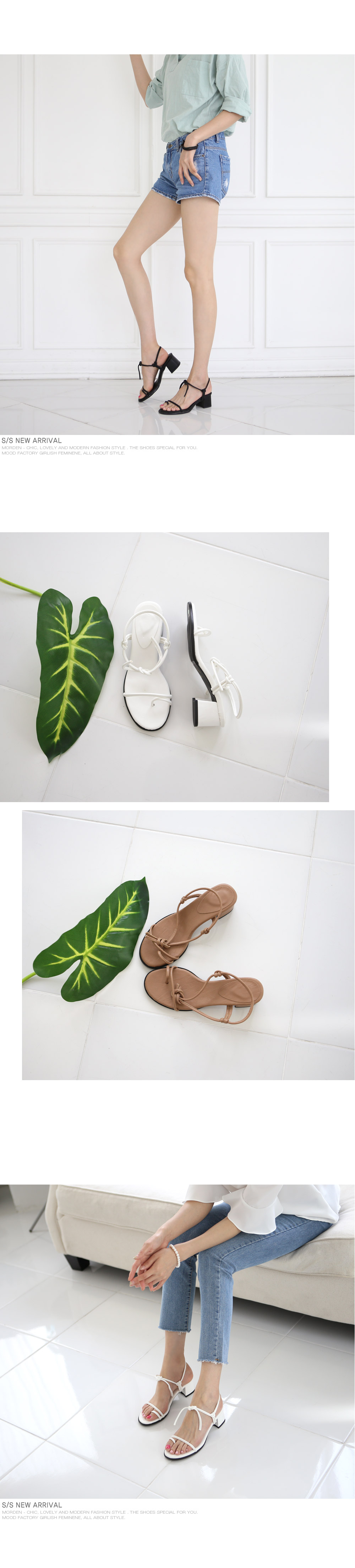 Women Heel Shoes Sandals Jelly Tuck Strap Sandal H