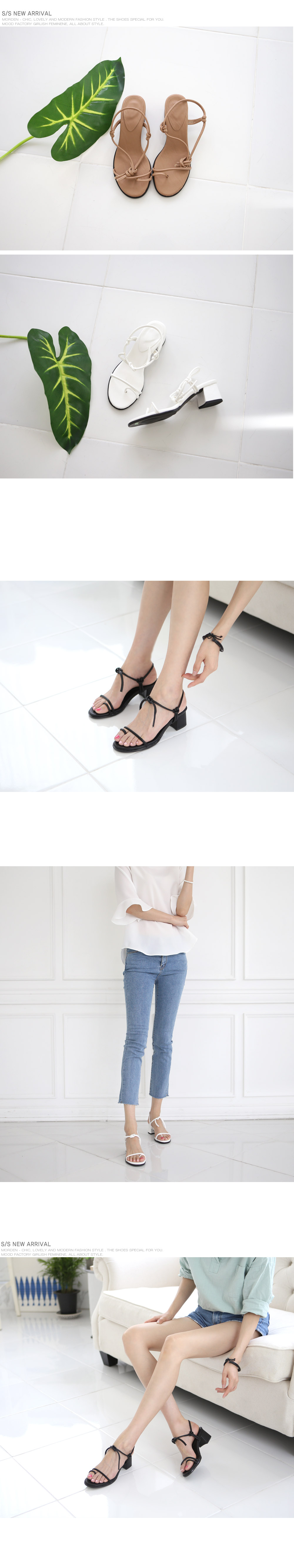 Women Heel Shoes Sandals Jelly Tuck Strap Sandal H