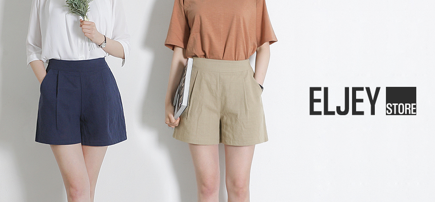 Women Short Pants Linen Skirt Pants 3color 2size S