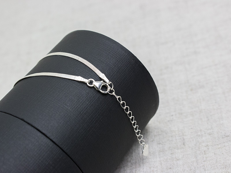 New 925 Silver Women's Ankle Legs Five Pretty S