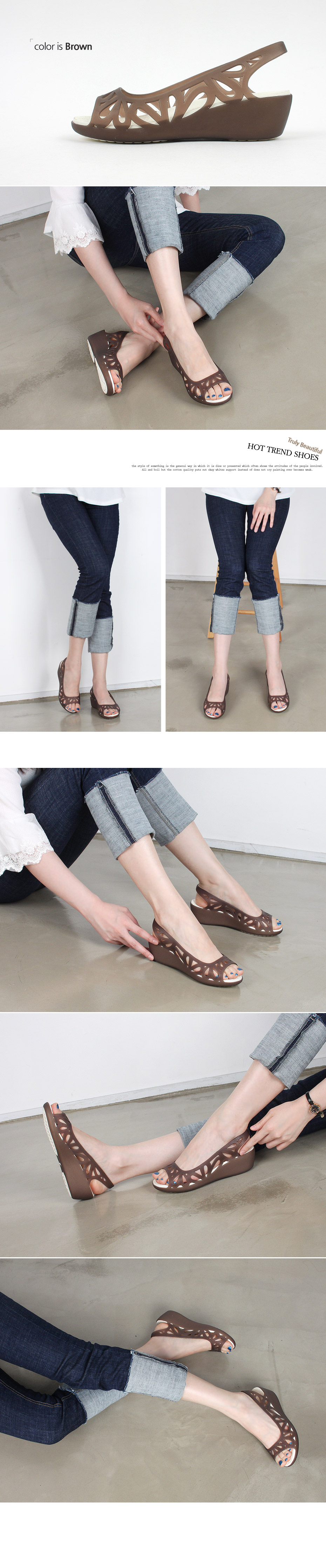 NEW WOMEN JELLY SHOES Jelly shoes with Honu beach 