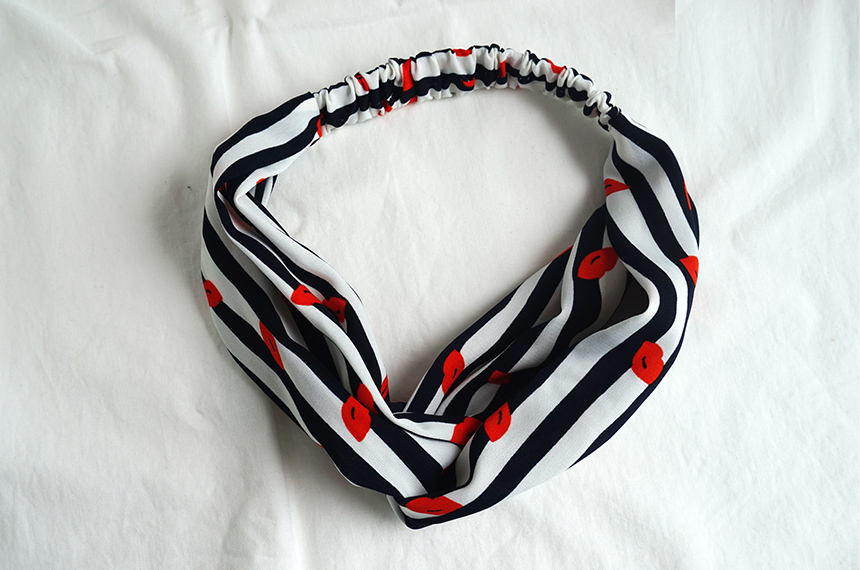 New Bandana Hair Band Headband Turban Wire Ribbon 