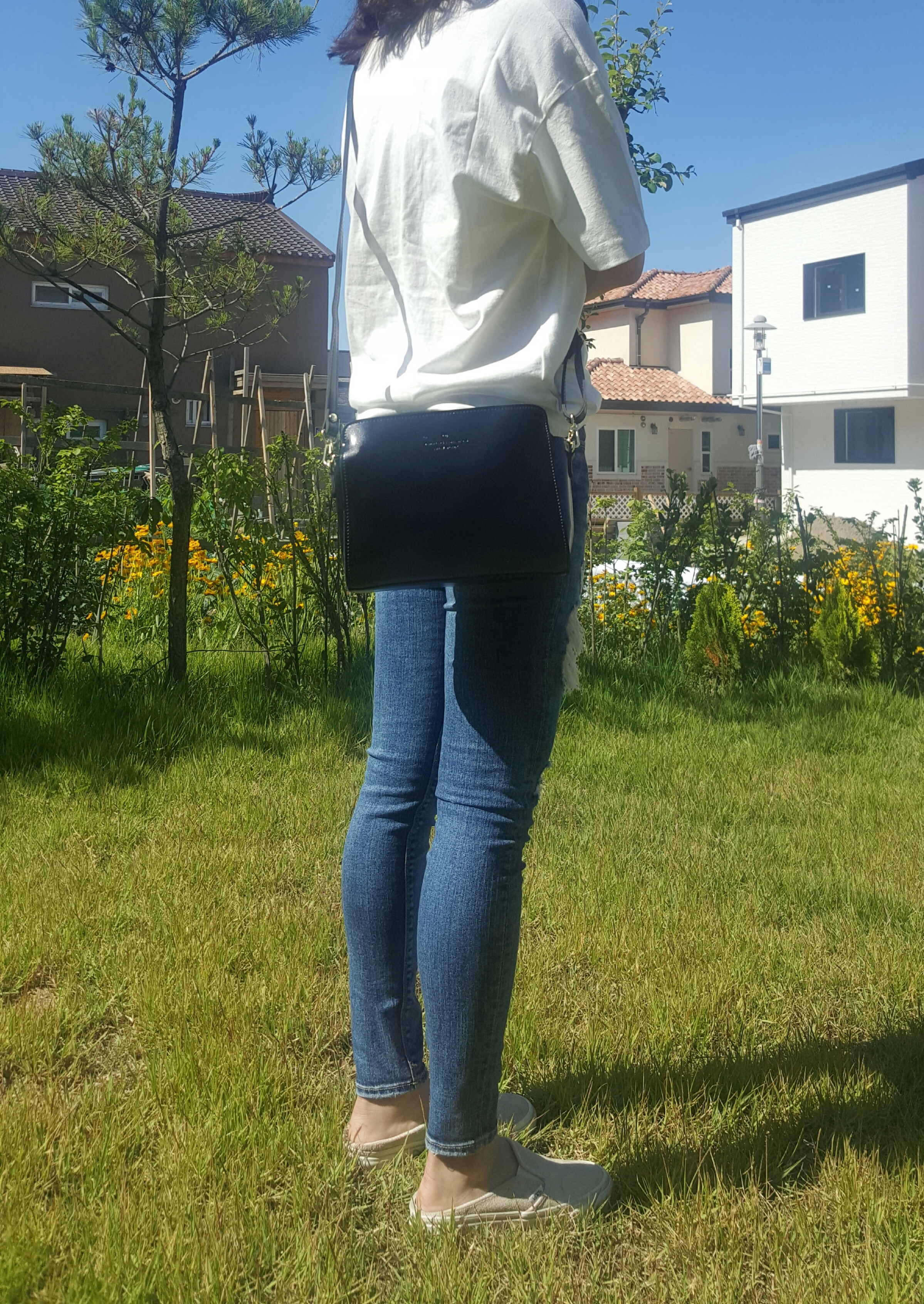 New Basic Mini Cross Back Bag Women's Bag Handb