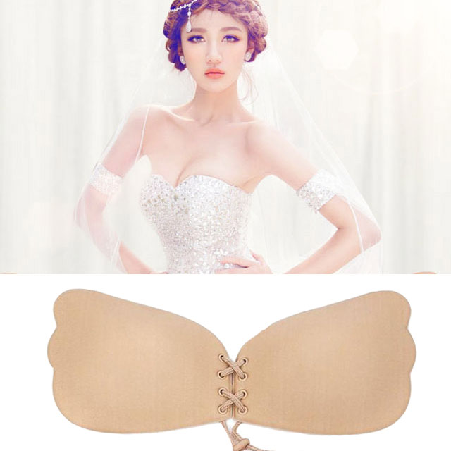 NEW NUBRA nude corset bra Silicone Women's Unde