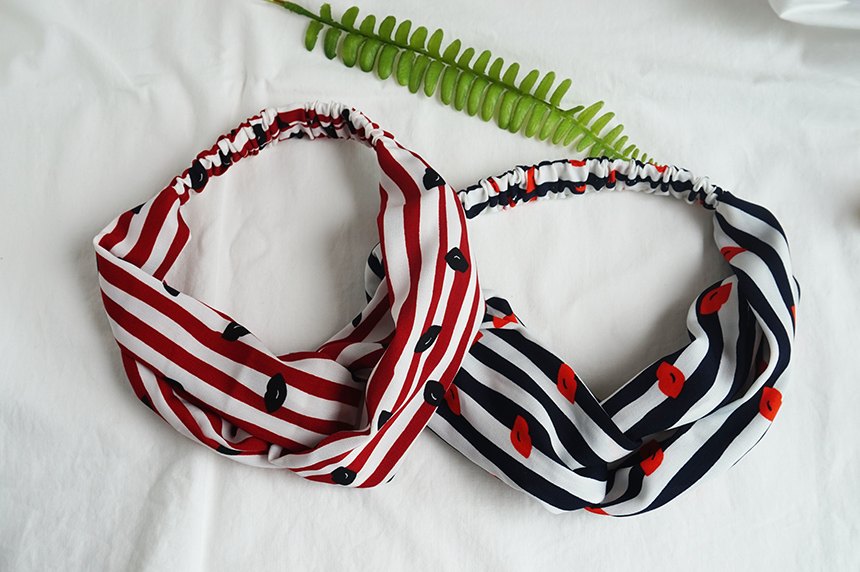 New Bandana Hair Band Headband Turban Wire Ribbon 