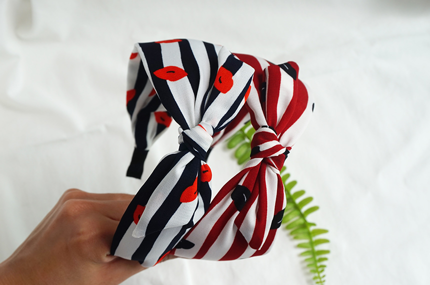 New Bandana Hair Band Headband Turban Wire Ribbon 