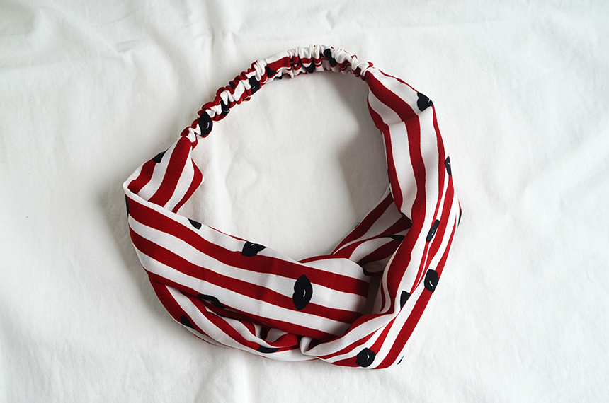 New Bandana Hair Band Headband Turban Wire Ribbon 