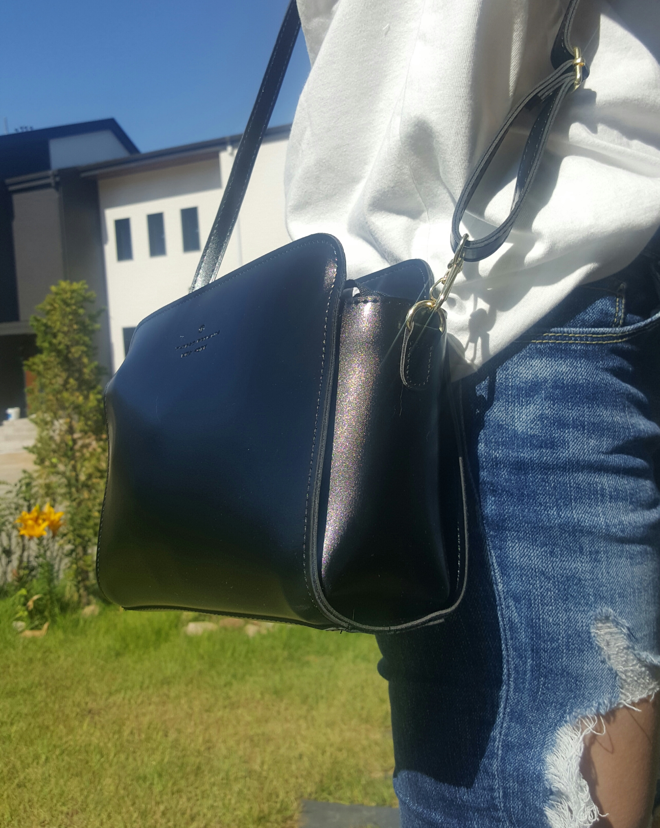 New Basic Mini Cross Back Bag Women's Bag Handb