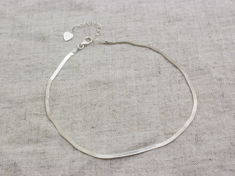 New 925 Silver Women's Ankle Legs Five Pretty S