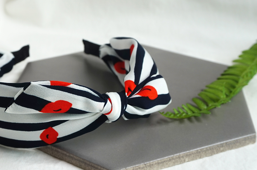 New Bandana Hair Band Headband Turban Wire Ribbon 