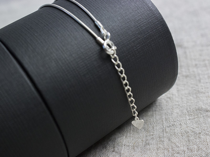 New 925 Silver Women's Ankle Legs Five Pretty S