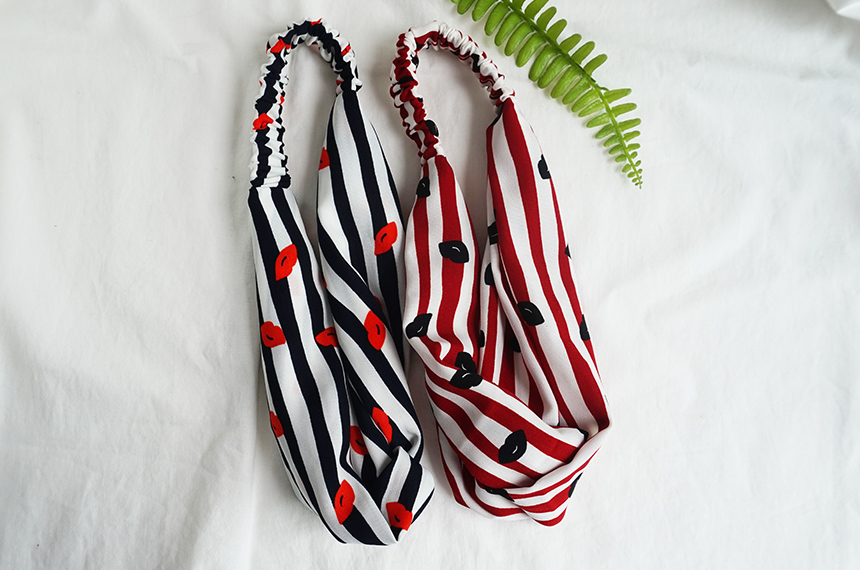 New Bandana Hair Band Headband Turban Wire Ribbon 