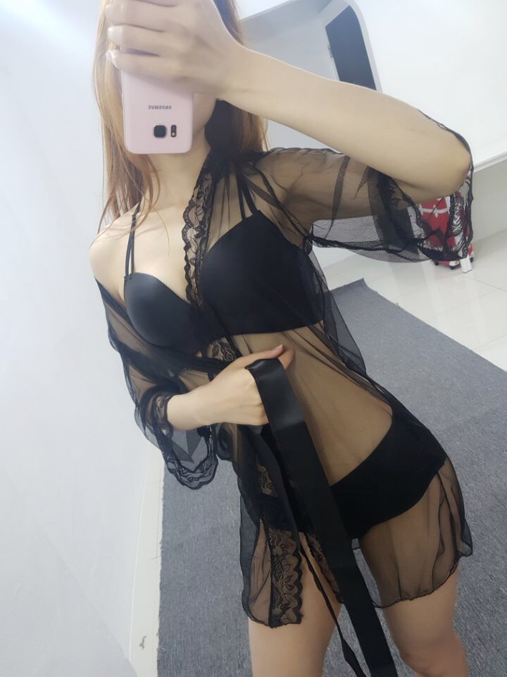 Sexy lingerie franda gown 3 slip underwear dress w