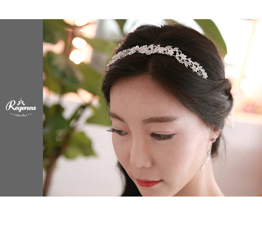 Wedding Tiara Headband Siena Cubic Corridor Gift S