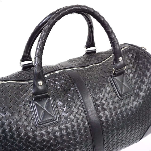 Travel Luggage Boston Weave Bag Unisex Natural Cla