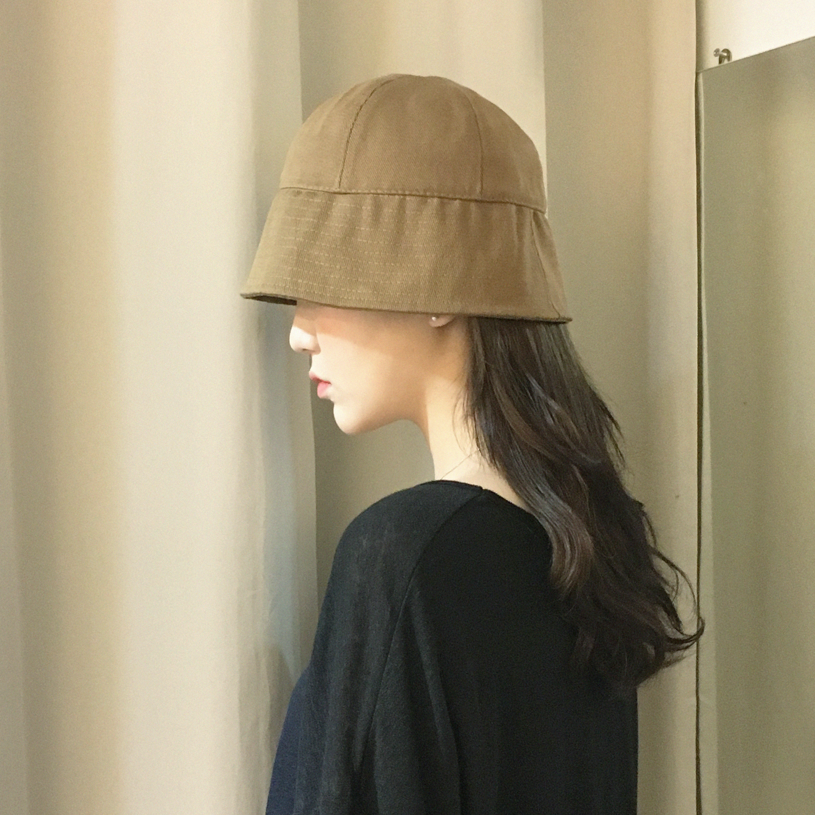 Women Sun Hats Free Shipping Simple Short Hat Coor