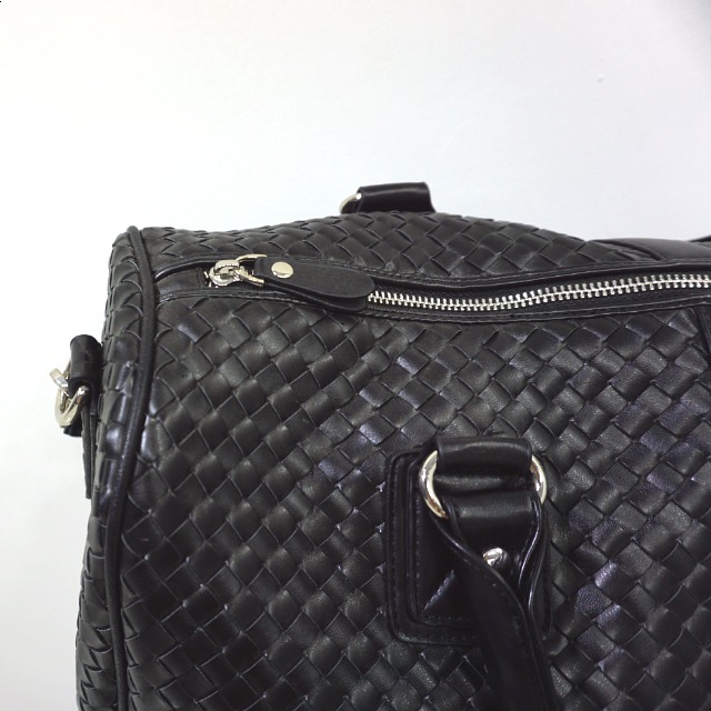 Travel Luggage Boston Weave Bag Unisex Natural Cla