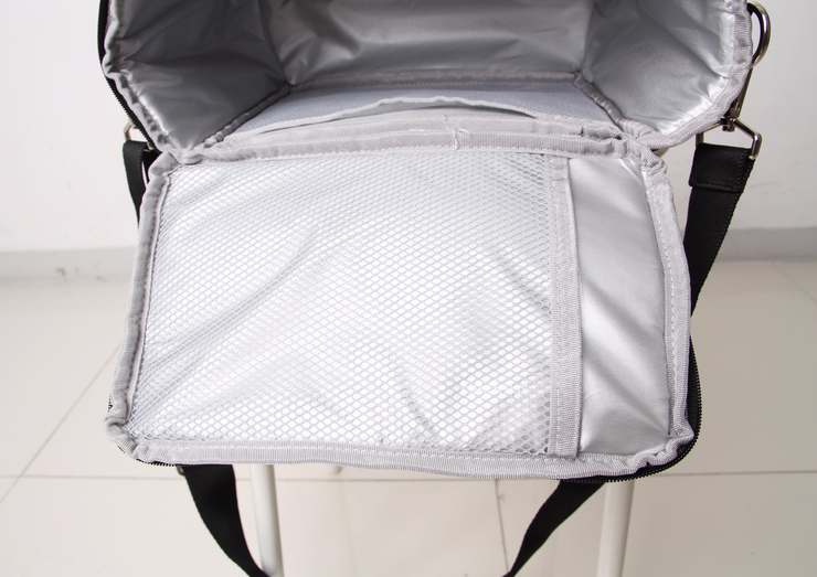 Picnic insulated cold back, medium, large bag Lunc