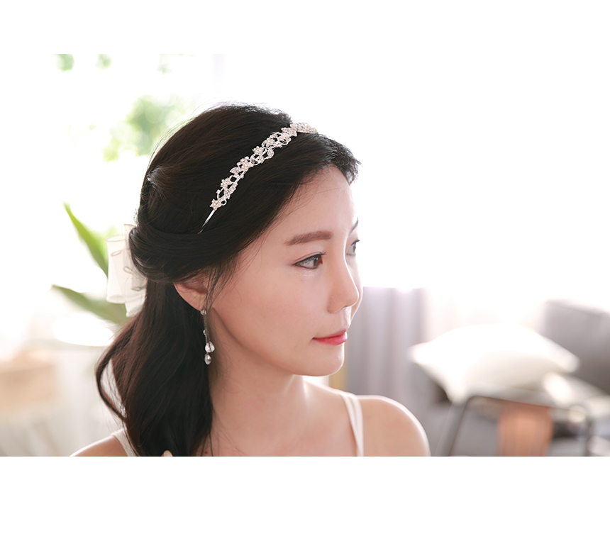 Wedding Tiara Headband Siena Cubic Corridor Gift S