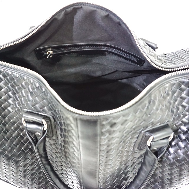 Travel Luggage Boston Weave Bag Unisex Natural Cla