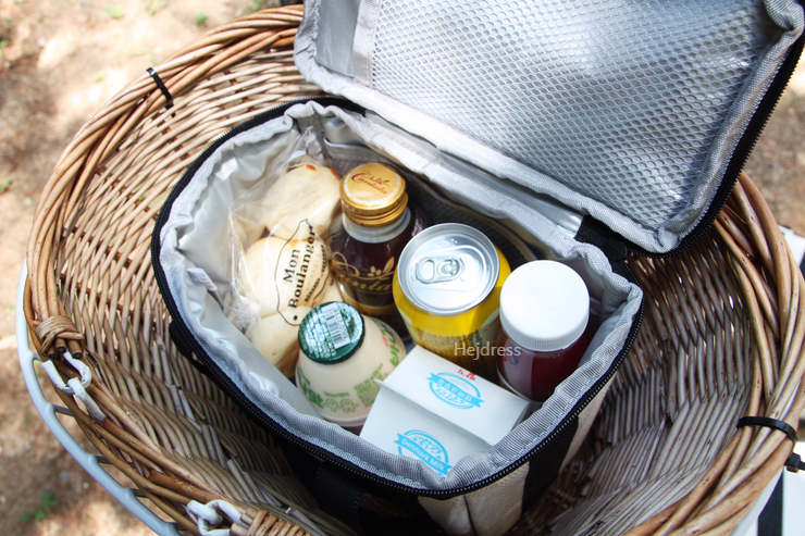 Picnic insulated cold back, medium, large bag Lunc