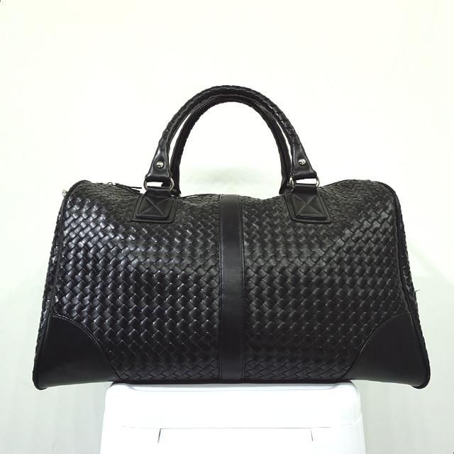 Travel Luggage Boston Weave Bag Unisex Natural Cla