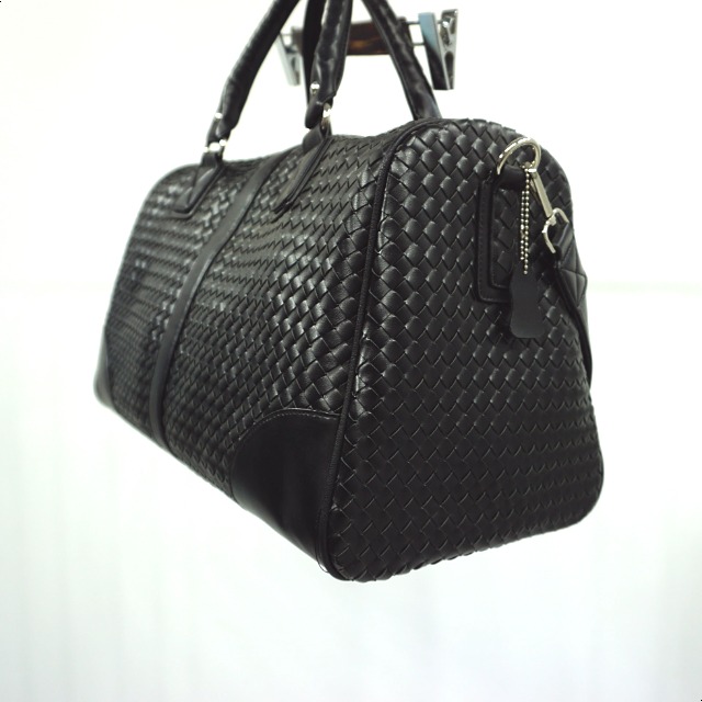 Travel Luggage Boston Weave Bag Unisex Natural Cla