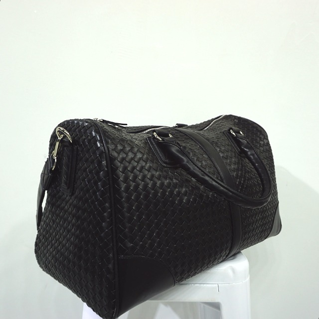 Travel Luggage Boston Weave Bag Unisex Natural Cla