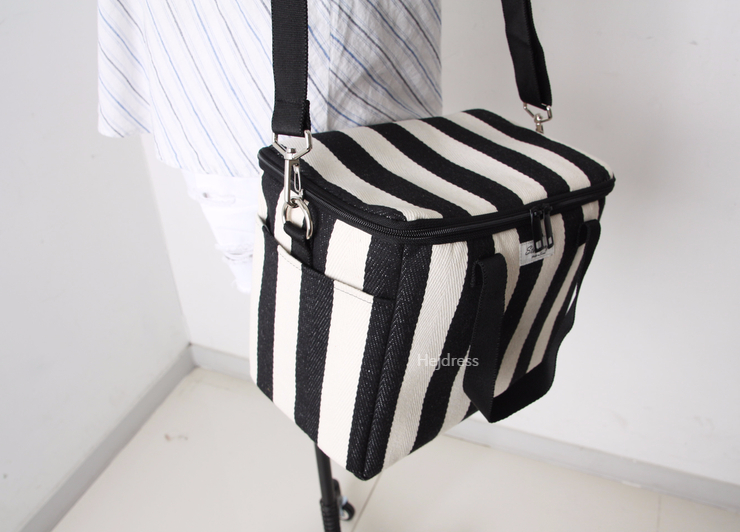 Picnic insulated cold back, medium, large bag Lunc