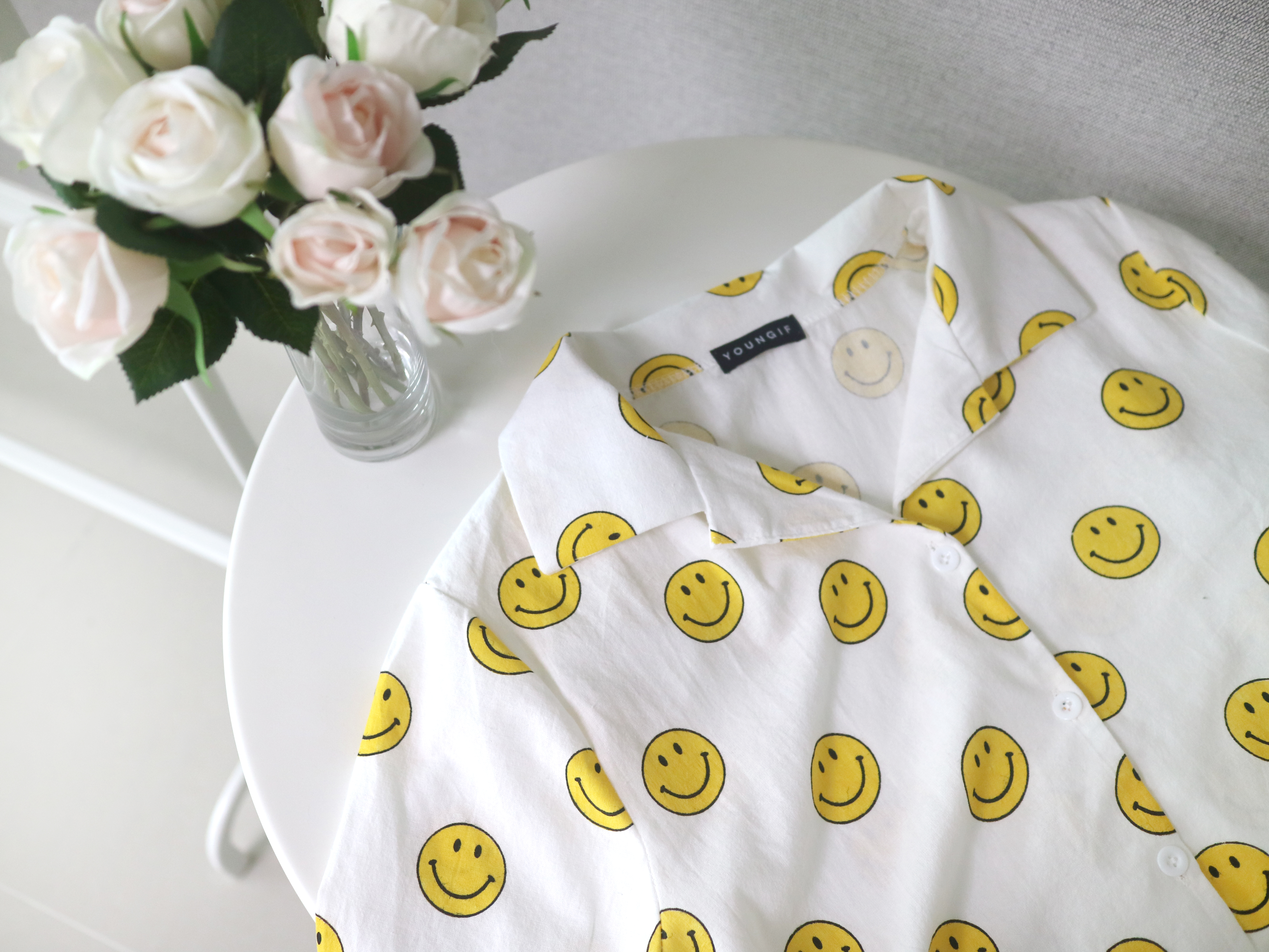 New Smile Girl Pajamas Homewear Pajamas Summer Set