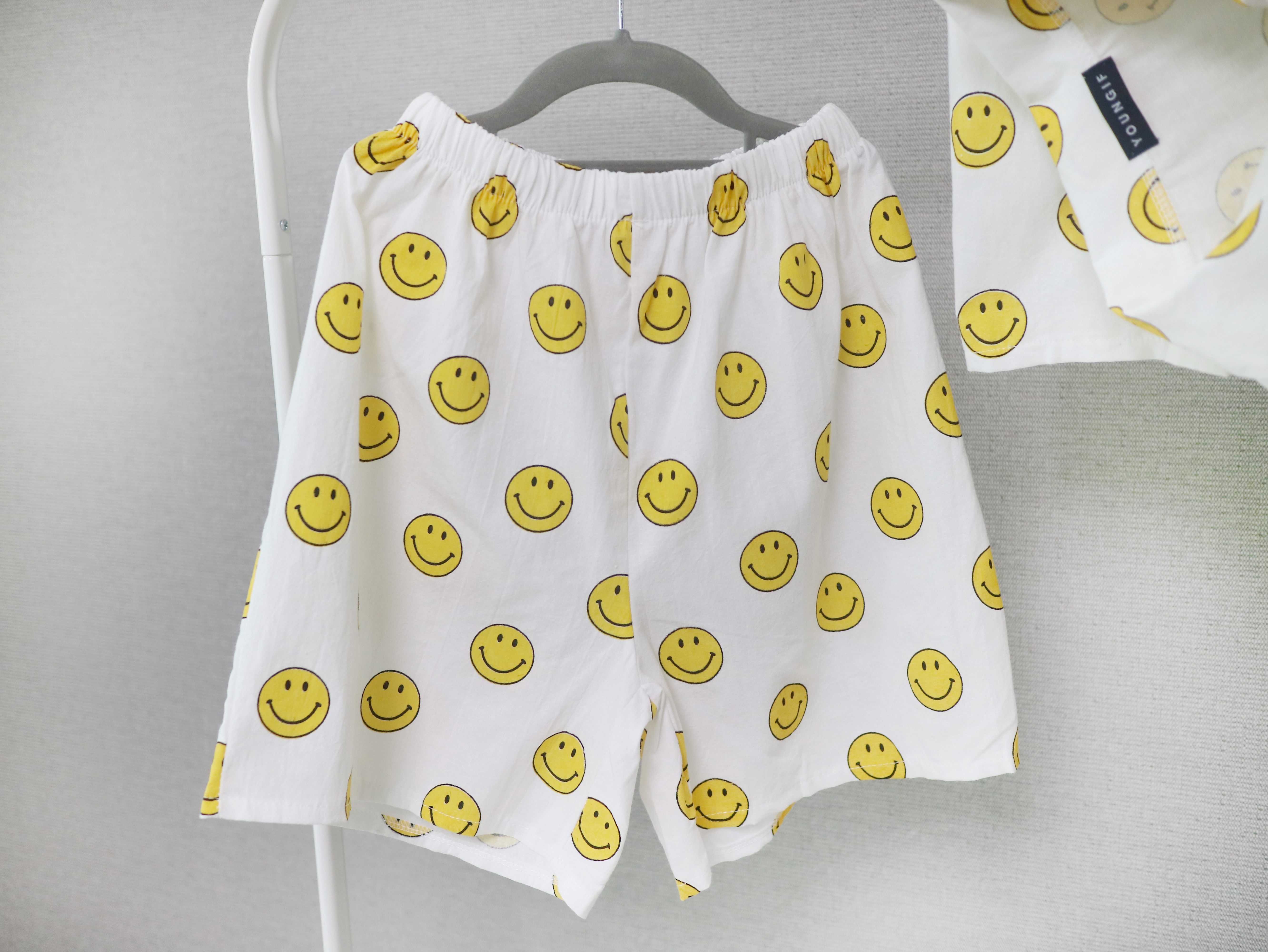 New Smile Girl Pajamas Homewear Pajamas Summer Set