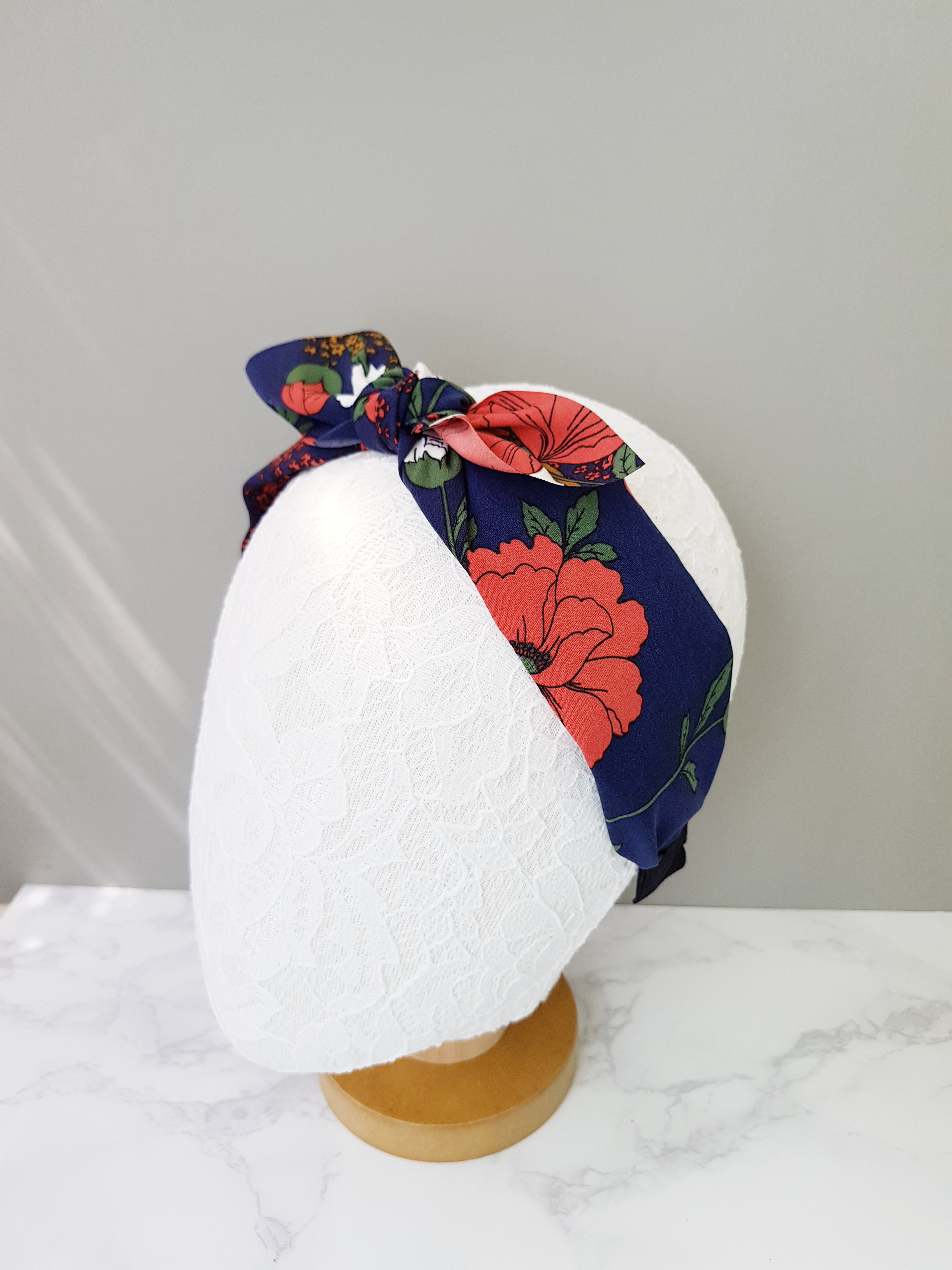 Tropical Ribbon Hair Band Headband Goddess Romanti