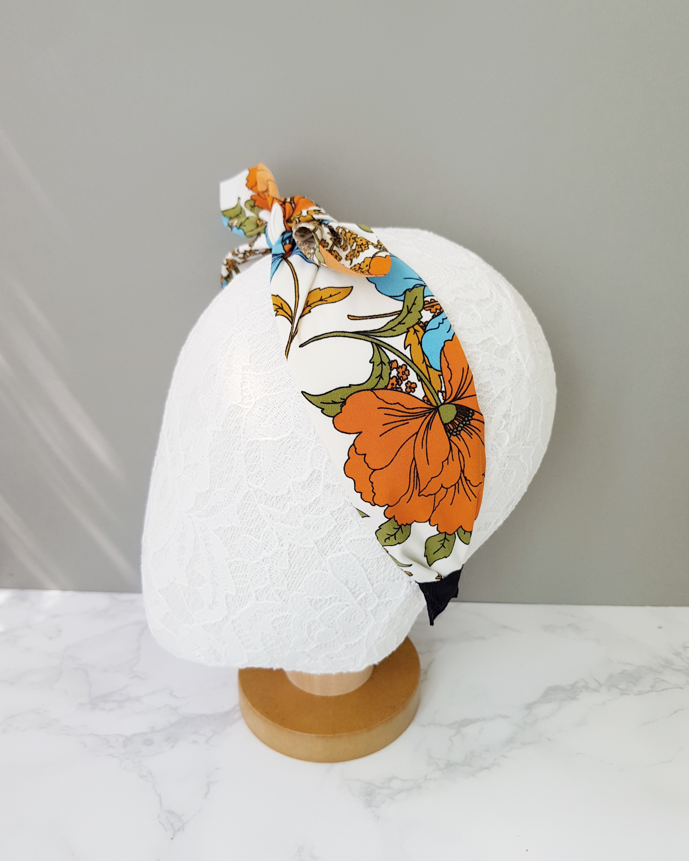 Tropical Ribbon Hair Band Headband Goddess Romanti