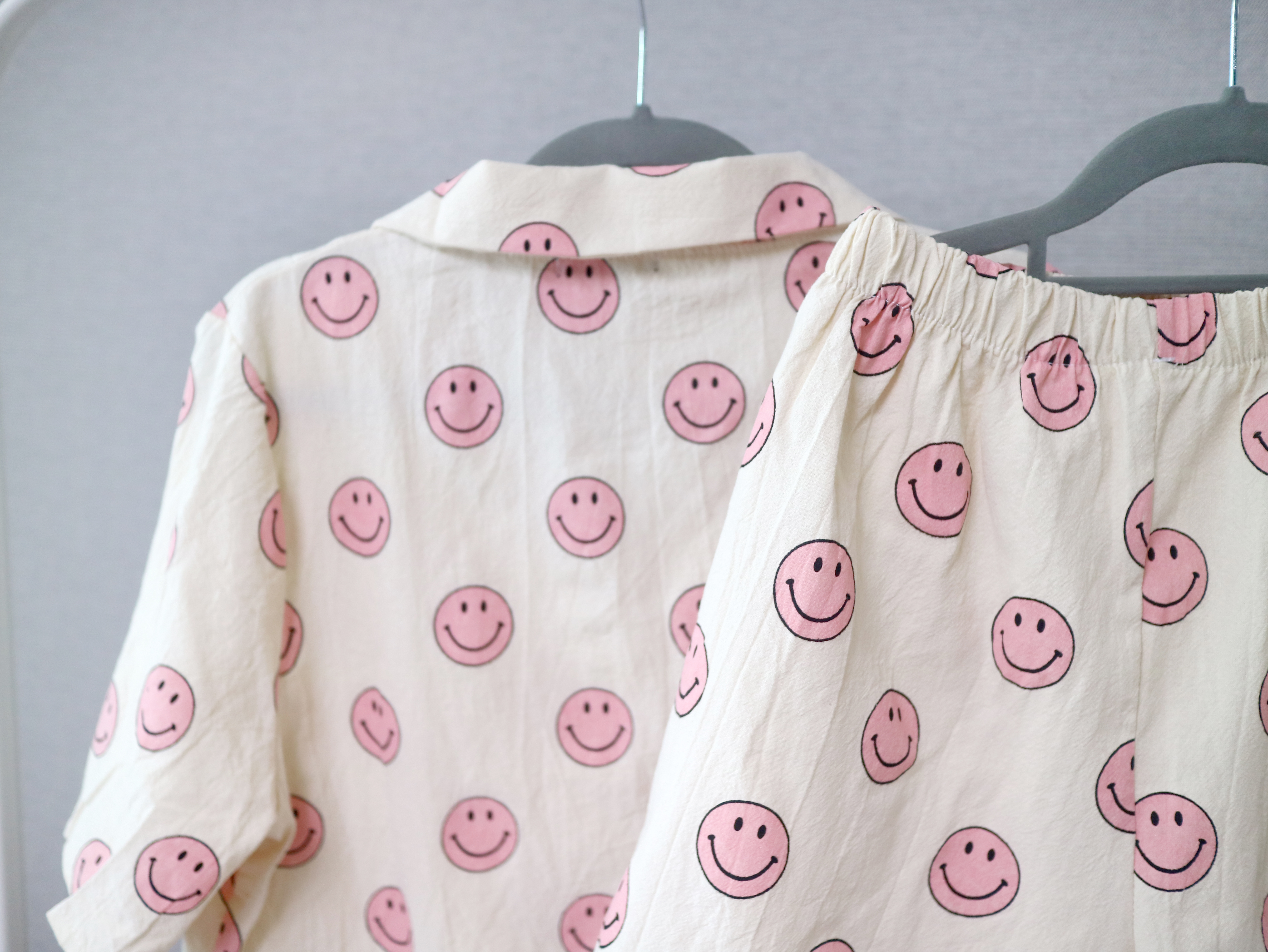 New Smile Girl Pajamas Homewear Pajamas Summer Set