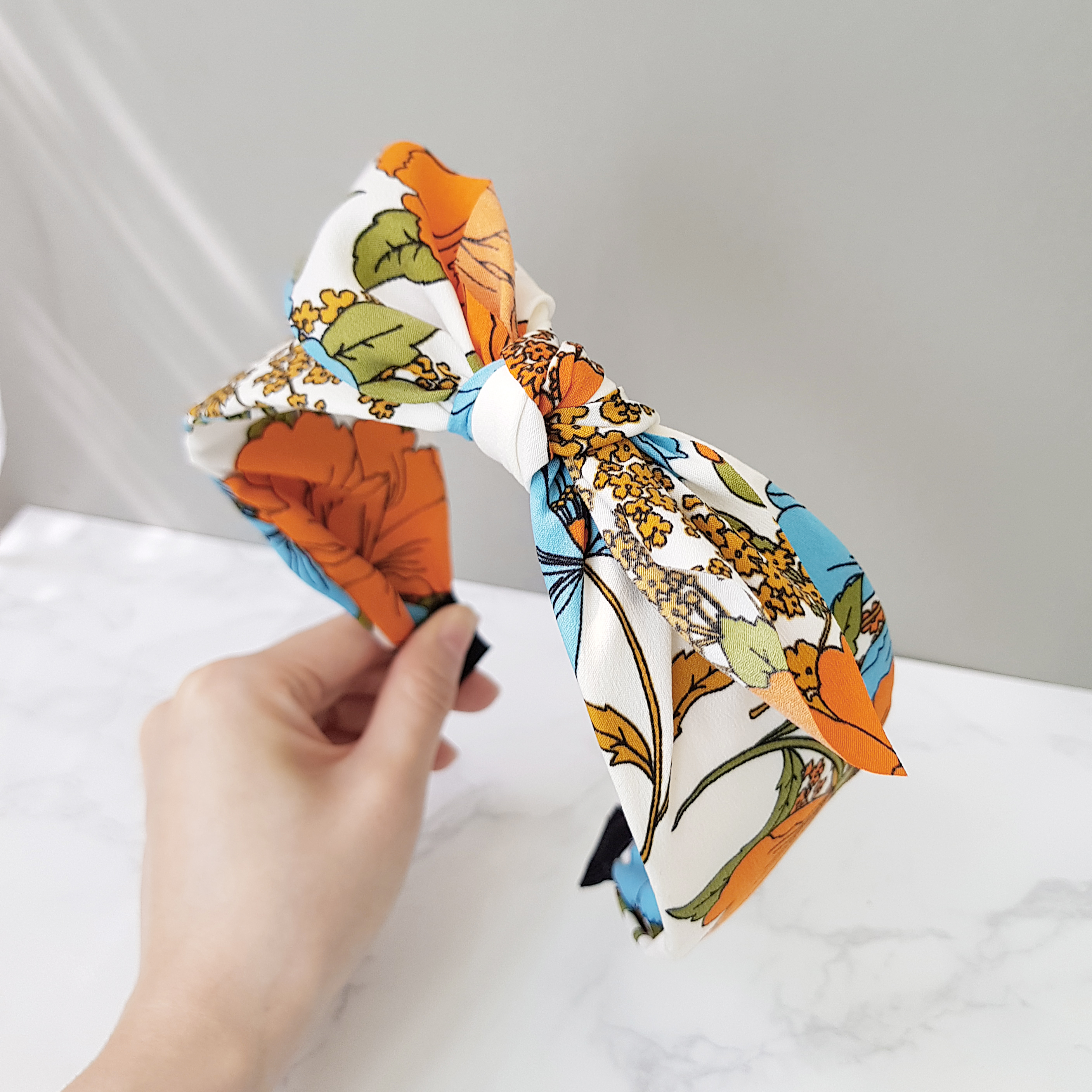 Tropical Ribbon Hair Band Headband Goddess Romanti