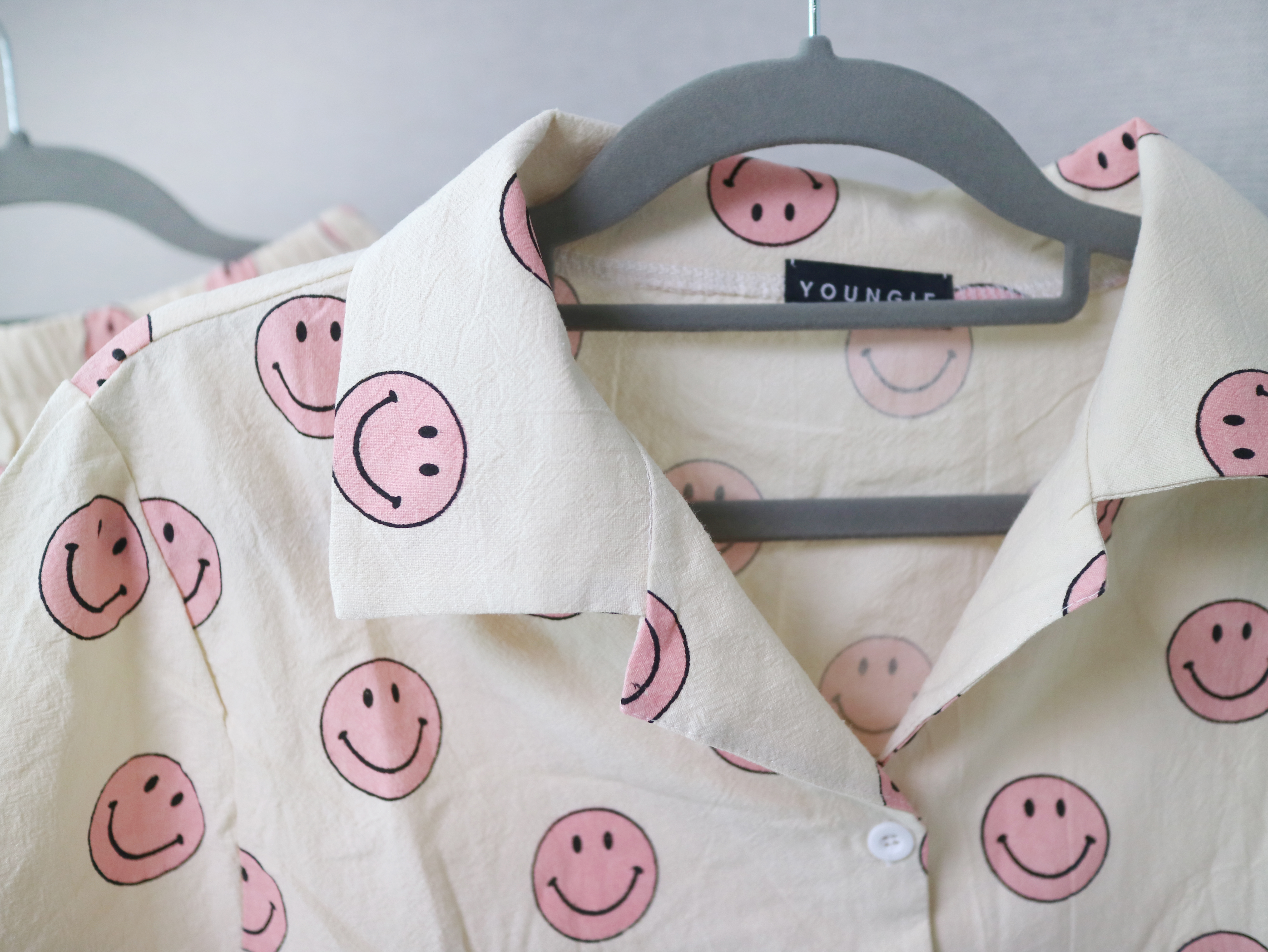 New Smile Girl Pajamas Homewear Pajamas Summer Set