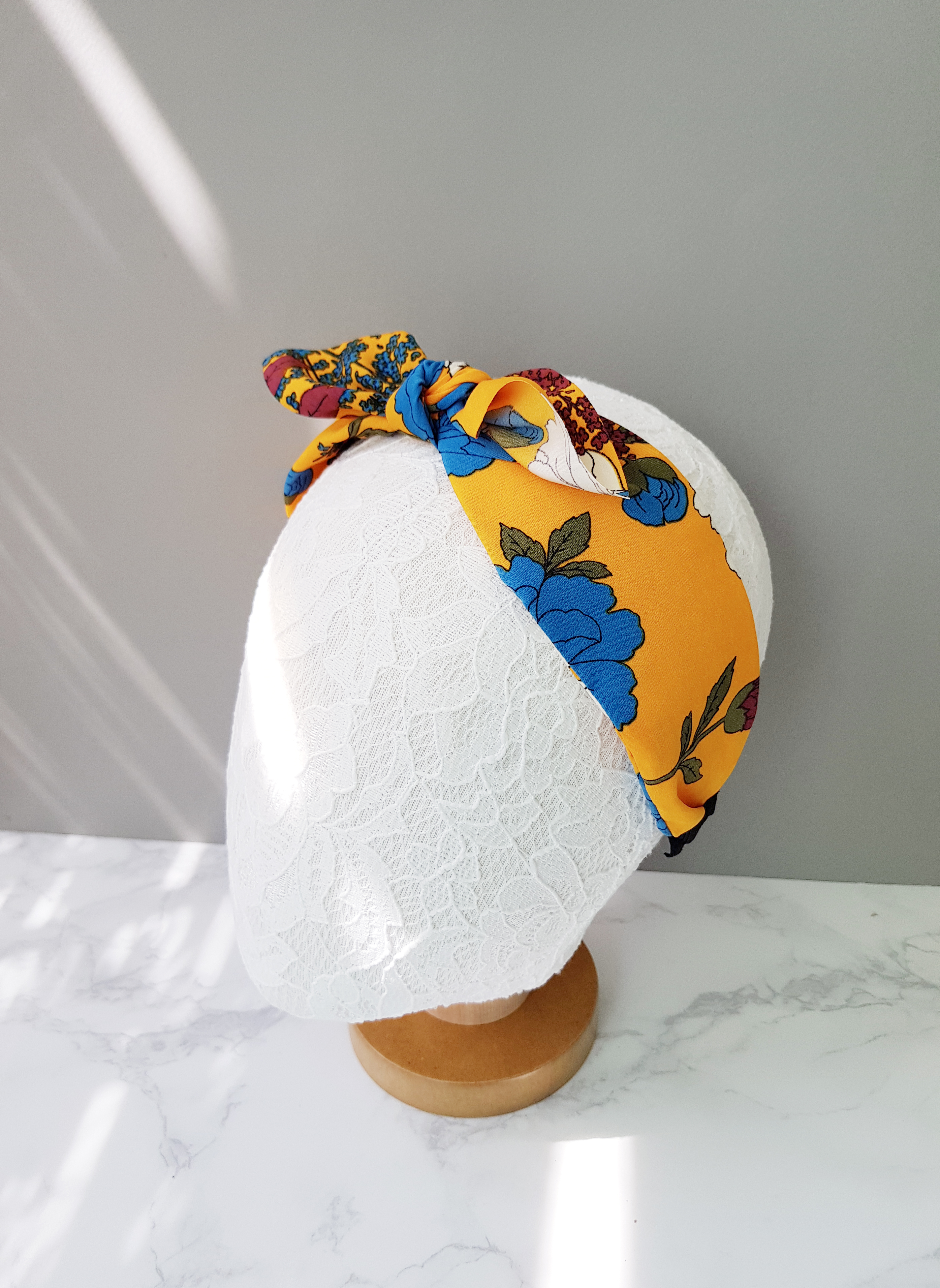 Tropical Ribbon Hair Band Headband Goddess Romanti