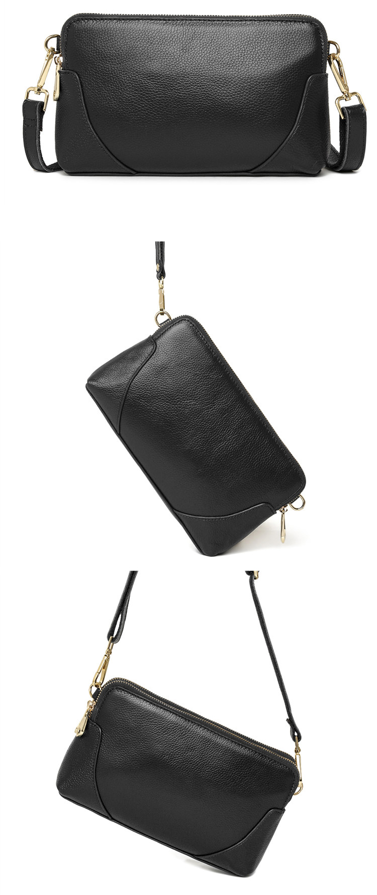 New Natural Cowhide Angel Mini Cross Back Bag Wome