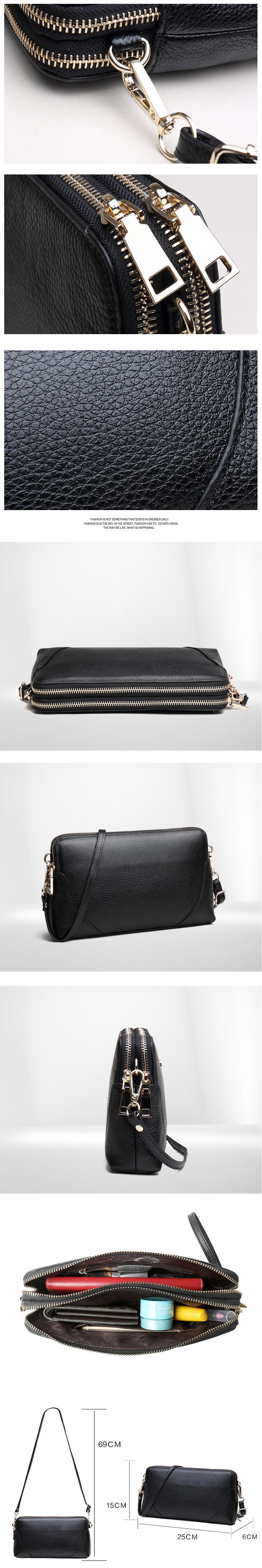 New Natural Cowhide Angel Mini Cross Back Bag Wome