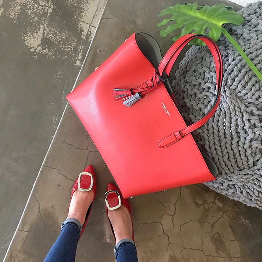 New Women's Bags Mary Collar Women's Leather