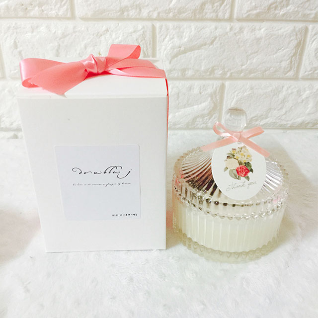 NEW CANDLE Flower Soya Candle 250ml Urban Chic Hig