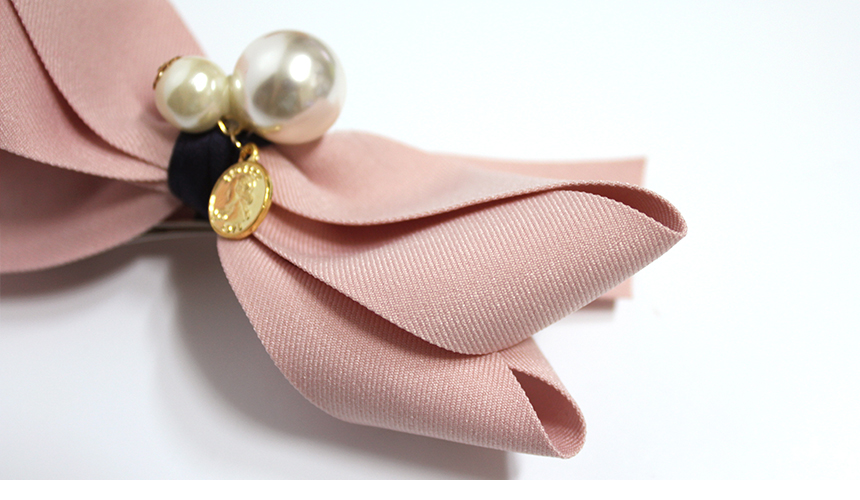 Pearl Engine Lord King Ribbon Hairpin Goddess Head