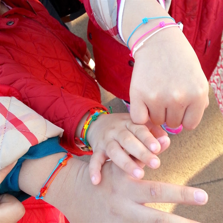 New base lanyard Clover knot lucky bracelet bracel