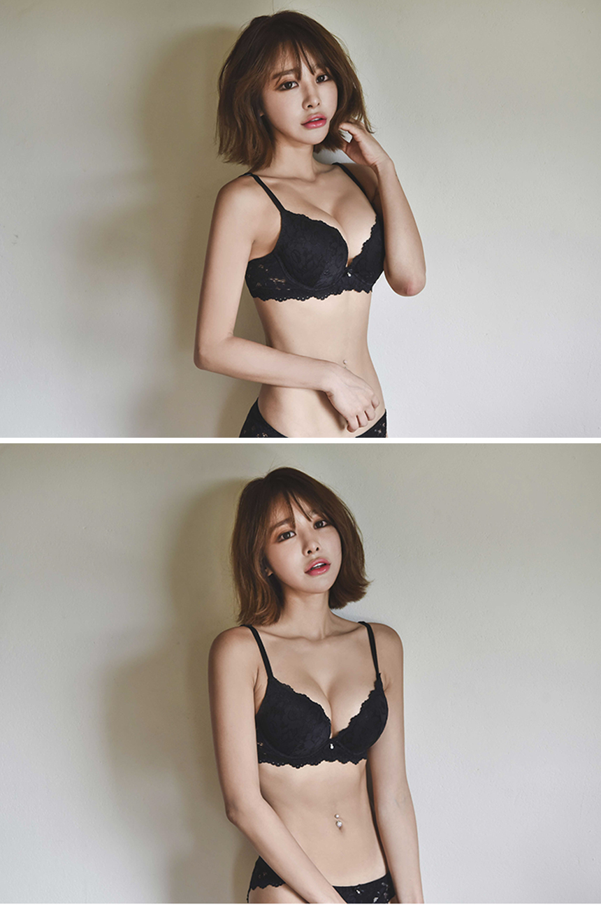 New Big Sassy Lace Volume Bra Summer Push-up Panti