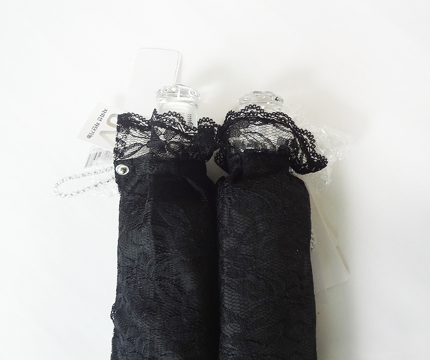 Mini Umbrella Rose mesh netting ultraviolet cut pr