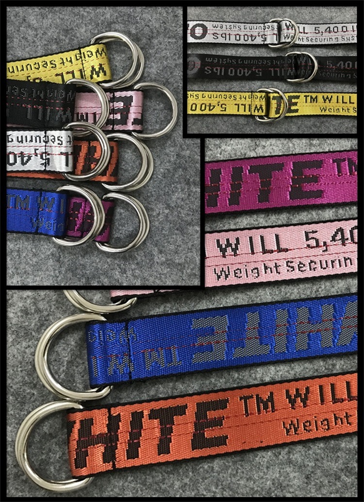 Off-white offwhite belt 7 colors 120cm replica wom