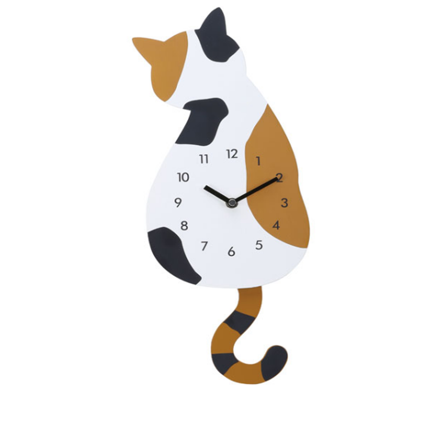 Nitori Cat Wall Clock Imports