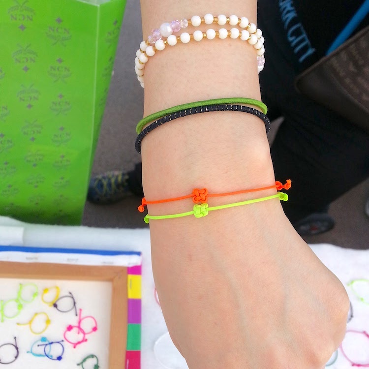 New base lanyard Clover knot lucky bracelet bracel