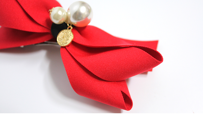 Pearl Engine Lord King Ribbon Hairpin Goddess Head