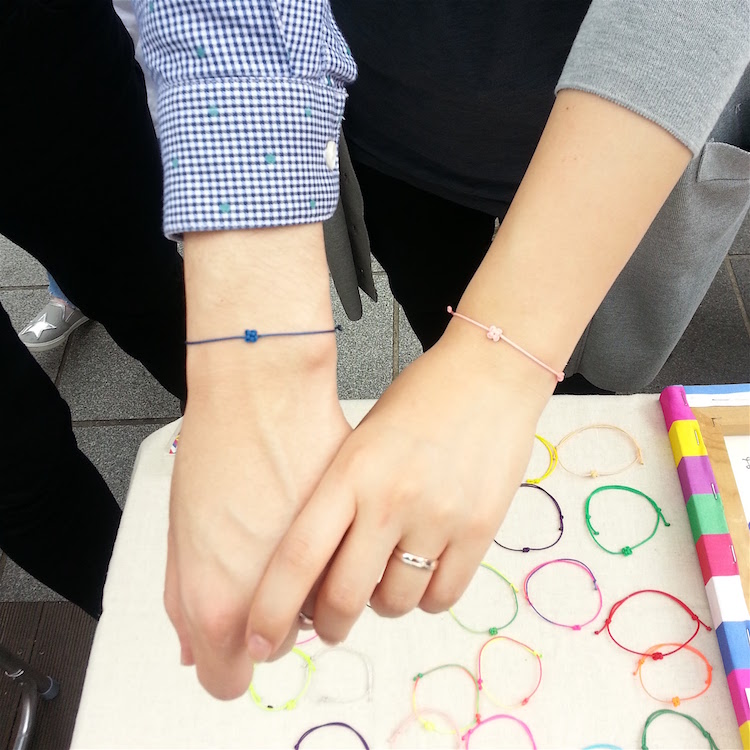 New base lanyard Clover knot lucky bracelet bracel